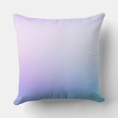 体操ガーリーブルーパープルモノグラムパーソナライズされた クッション (裏面)