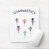体操ガールのマウスパッド6体操選手! マウスパッド (マウス)