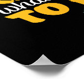 体操ガールギムナストやる気を起こさせるスポーツ引用文 ポスター (角)