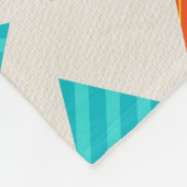 体操ガールクリップアートキルト フリースブランケット (角)