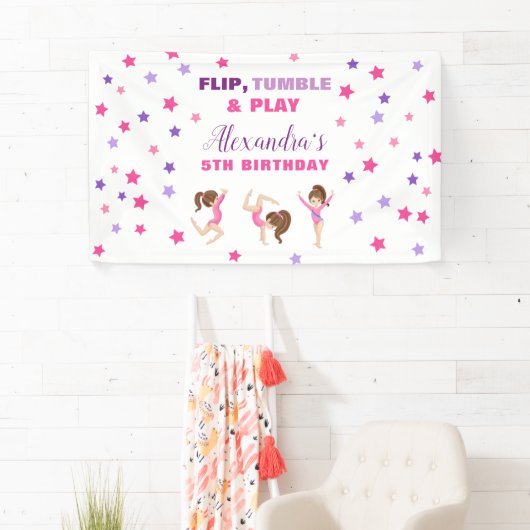 体操ガールスターズバースデーパーティー 横断幕 (インサイチュ)