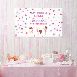 体操ガールスターズバースデーパーティー 横断幕