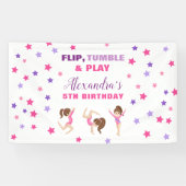 体操ガールスターズバースデーパーティー 横断幕 (横)