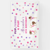 体操ガールスターズバースデーパーティー 横断幕 (縦)