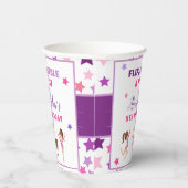 体操ガールスターズバースデーパーティー 紙コップ (右)