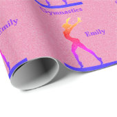 体操ガールズピンクの輝き ラッピングペーパー (ロールコーナー)