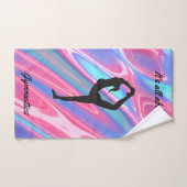 体操ガールズ3ピースタオルセット/彼女の名前! バスタオルセット (ハンドタオル)