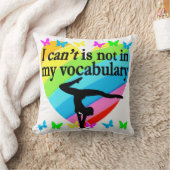 体操ガール感動的デザイン クッション (ブランケット)