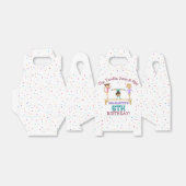 体操キッズガールバースデーパーティーテーマ フェイバーボックス (折り畳みなし)