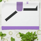 体操ギフト体操パフォーマーカスタム キッチンタオル (折り畳み)