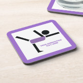 体操ギフト体操パフォーマーカスタム コースター (左側)