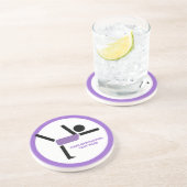 体操ギフト体操パフォーマーカスタム コースター (側面)