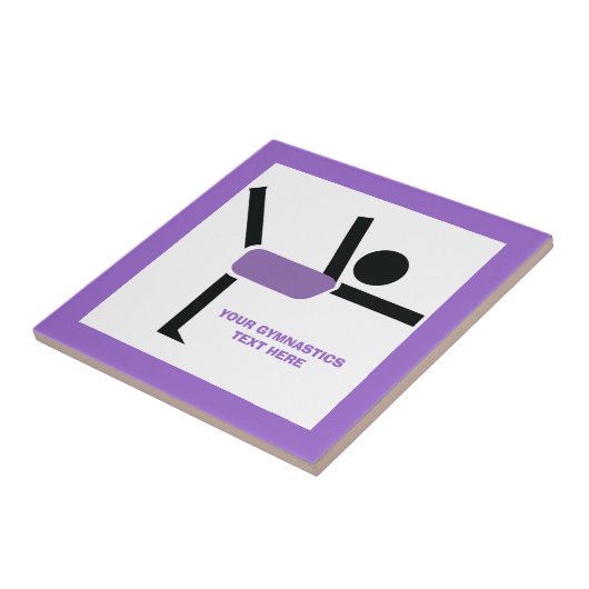 体操ギフト体操パフォーマーカスタム タイル (側面)