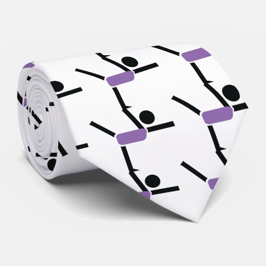 体操ギフト体操パフォーマーカスタム ネクタイ (ロール)