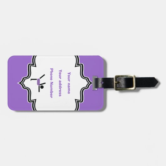 体操ギフト体操パフォーマーカスタム ラゲッジタグ (正面横)