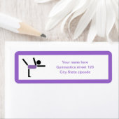 体操ギフト体操パフォーマーカスタム ラベル (インサイチュ)