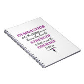 体操ギフト強い体操生き延びのギフト ノートブック (右側)
