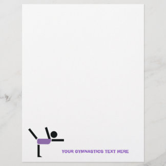 体操ギフト、体操選手フライヤー