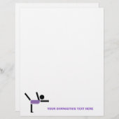 体操ギフト、体操選手フライヤー (正面/裏面)