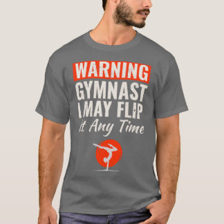 体操ギムナストバックフリップダンススポーツおもしろい6 Tシャツ
