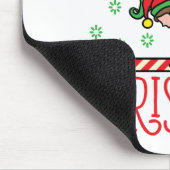 体操クリスマス小妖精や小人オンビーム マウスパッド (コーナー)