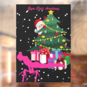 体操クリスマス：サンタBring Me体操バー ウィンドウサイン (シート2)