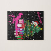 体操クリスマス:サンタBring Me体操バー ジグソーパズル (横)