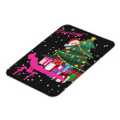 体操クリスマス:サンタBring Me体操バー マグネット (左側)