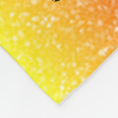 体操クロスワードスキルレインボースパークル フリースブランケット (角)