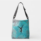 体操クロス体トートと名前をカスタムする。 クロスボディバッグ (正面)