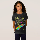 体操クールパーソナライズされた学LOVE Tシャツ (正面フル)