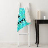 体操グリーン抽象芸術ガールズシェルパブランケット シェルパブランケット (インサイチュ)