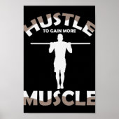 体操ゲットーフィットネス「筋肉を得るための喧騒 ポスター (正面)