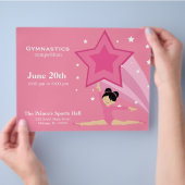 体操コンクール チラシ (手)