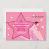 体操コンクール 招待状 (正面)