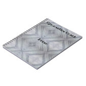 体操コーチスパイラルパーソナライズされたノート ノートブック (左側)