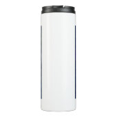 体操コーチバランスビームパーソナライズされた タンブラー (裏面)