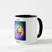 体操コーチバランスビームパーソナライズマグ マグカップ (正面右)