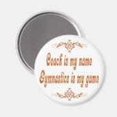 体操コーチ マグネット (正面/裏面)