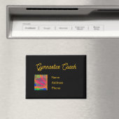 体操コー広告チのパーソナライズ マグネット (インサイチュ (食洗機))