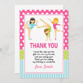 体操サンキューカード サンキューカード (正面/裏面)