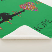 体操シェルパパーソナライズされたブランケット シェルパブランケット (3/4)