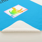 体操シェルパ名の大きな毛布。 シェルパブランケット (3/4)