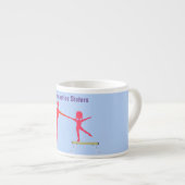 体操シスターズエスプレッソ専門マグカップ エスプレッソカップ (正面右)