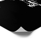 体操シルエット体操ダンスハンドスタンド ポスター (角)