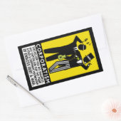 体操シール 長方形シール (封筒)