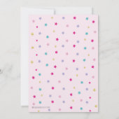 体操ジャンプ誕生日パーティー 招待状 (裏面)