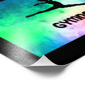 体操スイッチうるう水色 フォトプリント            (角)