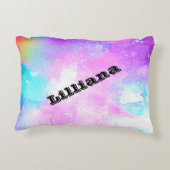 体操スキルクロスワードアクセント枕と名前 アクセントクッション (裏面)