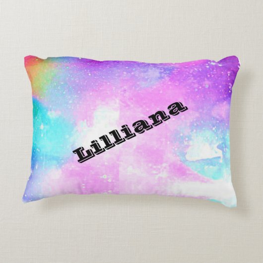 体操スキルクロスワードアクセント枕と名前 アクセントクッション (裏面)